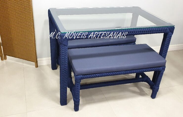 jogo-mesa-banco-banqueta-corda-nautica